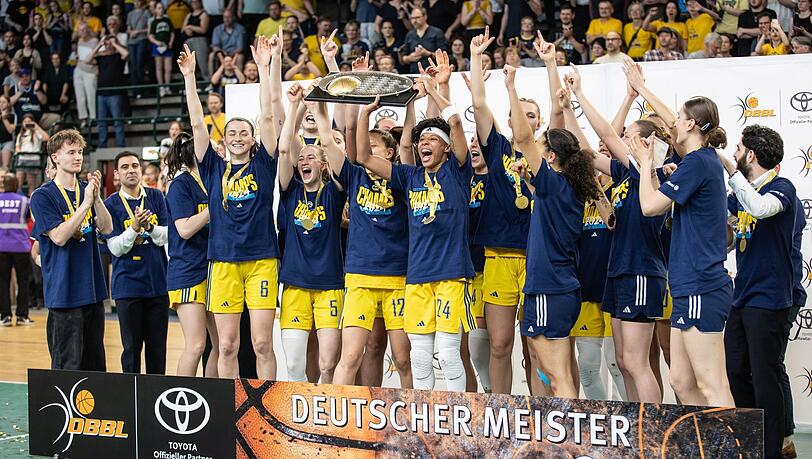 Die Alba-Frauen konnten erstmals die deutsche Meisterschaft gewinnen.