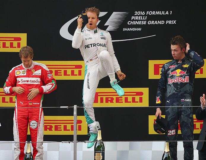 Nico Rosberg sorgte für das Motorsport-Highlight: Er tat es seinem Vater gleich und raste zum WM-Titel.