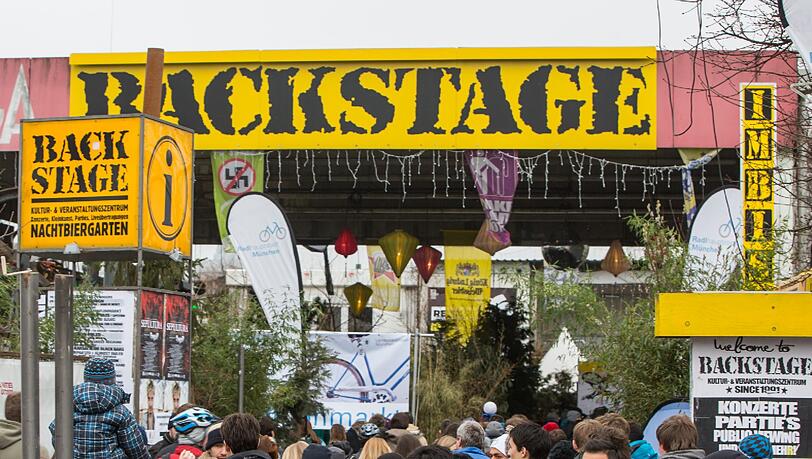 Das Backstage hat eine lange Geschichte. Auch der Münchner Radlflohmarkt fand hier schon statt. Das Backstage hat eine lange Geschichte. Auch der Münchner Radlflohmarkt fand hier schon statt.