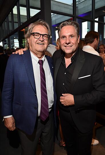 Helmut Markwort (l.) und Florian Boitin.