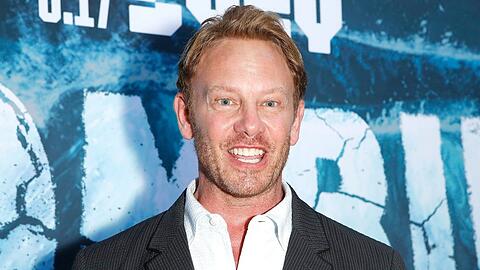 Ian Ziering auf einer Premiere in Los Angeles.