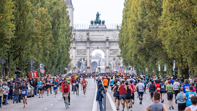 Am Sonntag gehen über 26.000 Läufer beim Marathon München an den Start.