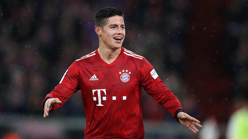 Erzielte gegen Mainz drei Tore: James Rodríguez.