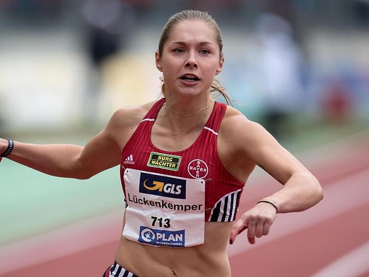 Selbstkritisch: 100-Meter-Ass Gina Lückenkemper.