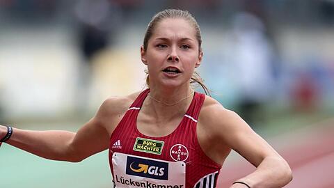 Selbstkritisch: 100-Meter-Ass Gina Lückenkemper.
