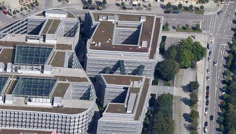 In diesen Bürokomplex an der Theresienhöhe zieht die Lottoverwaltung. In diesen Bürokomplex an der Theresienhöhe zieht die Lottoverwaltung.