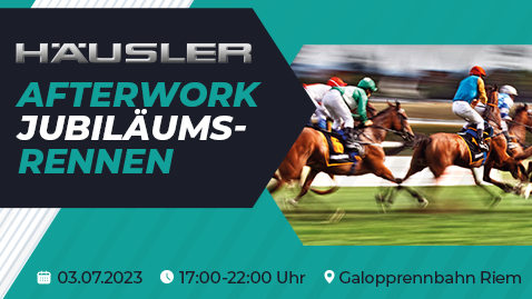 Erleben Sie spannende Rennen beim Häusler Afterwork-Rennen.