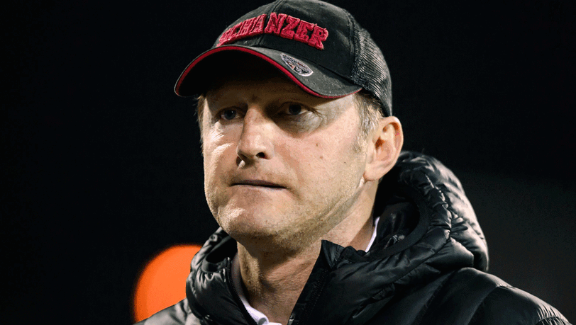 Ralph Hasenhüttl, Trainer des FC Ingolstadt. Ralph Hasenhüttl, Trainer des FC Ingolstadt.