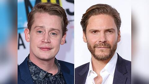 Macaulay Culkin (l.) und Daniel Brühl.