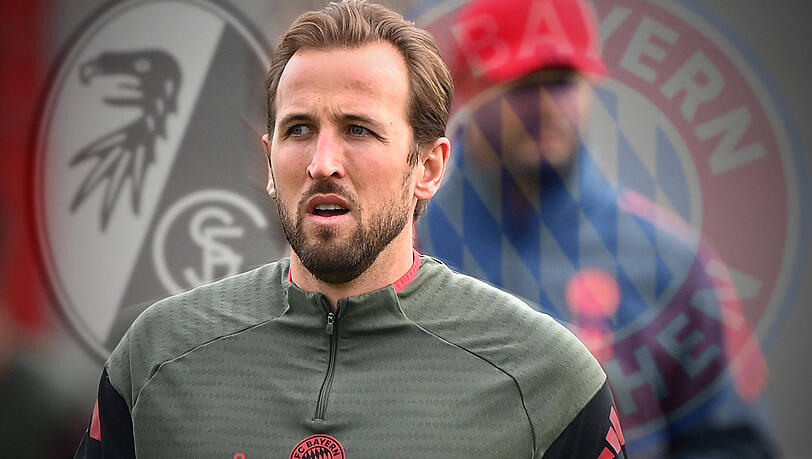 Er f&auml;llt gegen Freiburg wegen Problemen am Sprunggelenk aus: Bayern-St&uuml;rmer Harry Kane.
