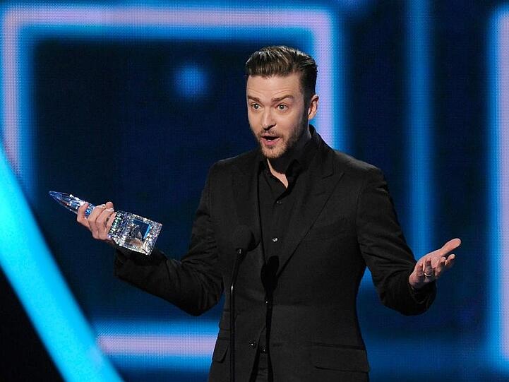 Justin Timberlake bei der Verleihung der People's Choice Awards in Los Angeles