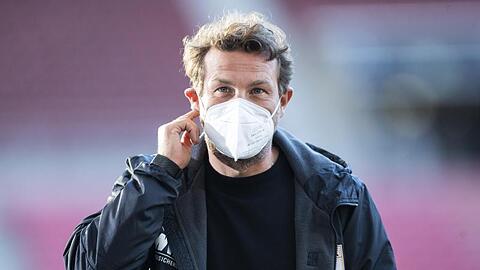 Markus Weinzierl vor einem Spiel.