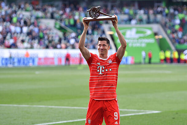 H&auml;lt bis heute den Rekord f&uuml;r die meisten Tore innerhalb einer Bundesliga-Saison: Robert Lewandowski