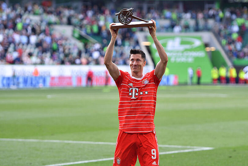 H&auml;lt bis heute den Rekord f&uuml;r die meisten Tore innerhalb einer Bundesliga-Saison: Robert Lewandowski