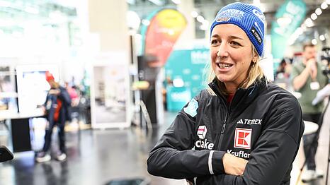 Beim Weltcup in Frankreich nach Erkrankung wieder dabei: Franziska Preu&szlig;. (Archivbild)