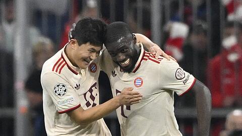 Min-jae Kim und Dayot Upamecano sind aktuell der Schlüssel für das Abwehr-Bollwerk des FC Bayern.