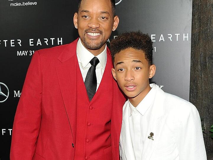 Will Smith und sein Sohn Jaden bei der Premiere von "After Earth" im Mai in New York