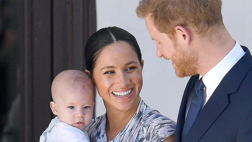 Archie, Meghan und Harry genießen Familienzeit Archie, Meghan und Harry genießen Familienzeit