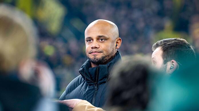 Trainer des FC Bayern: Vincent Kompany.