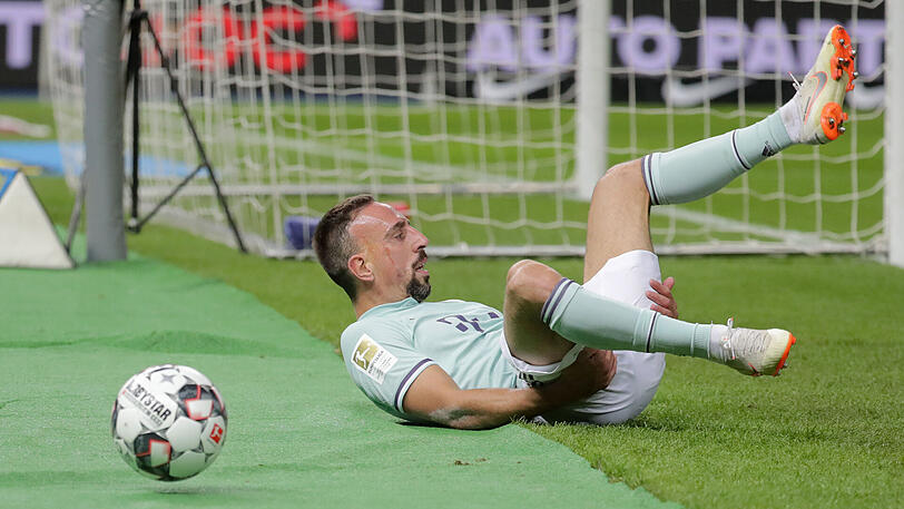 Mit dem FC Bayern bei Hertha BSC unterlegen: Franck Ribery.
