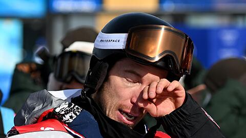 US-Superstar Shaun White wurde in der Halfpipe Vierter.