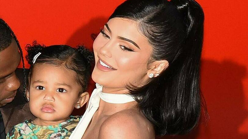 Kylie Jenner und ihre zweijährige Tochter Stormi.