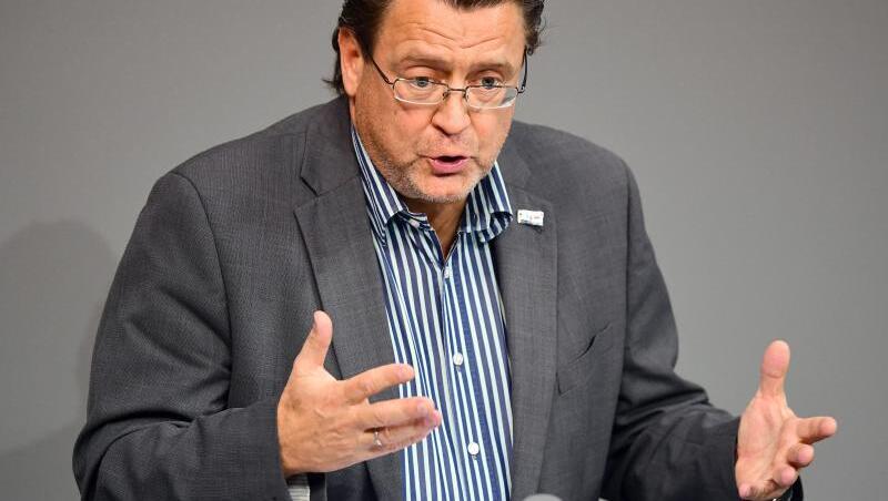 Stephan Brandner während einer Sitzung des Bundestags. Stephan Brandner während einer Sitzung des Bundestags.