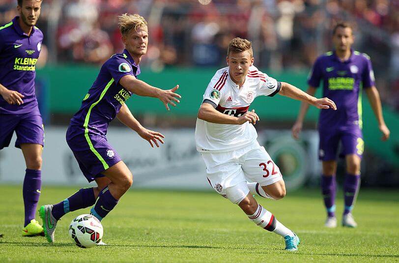 Mittelfeldspieler Joshua Kimmich kam für 8,5 Mio. € vom VfB Stuttgart.
