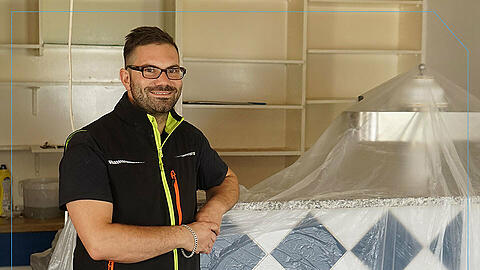 Er ist der neue Wirt im Löwenstüberl: Benedikt Lankes.