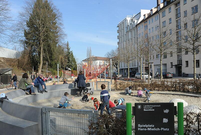 Auf dem Spielplatz ist's schon voller.