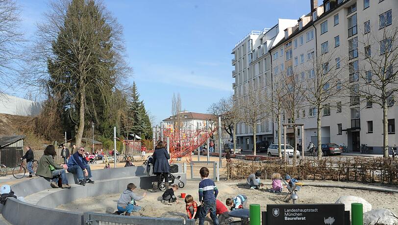 Auf dem Spielplatz ist's schon voller.