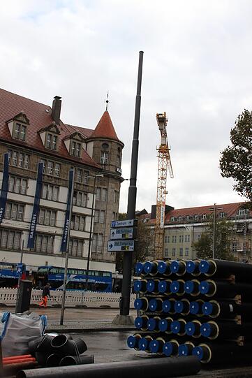 So sieht's seit Mittwoch am Münchner Hauptbahnhof aus: Baustelle soweit das Auge reicht
