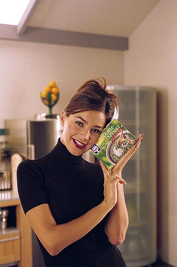 Für die Iglo-Spinat-Werbung ist Verona bis heute bekannt. Hier im Jahr 1999.