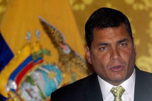 Der ecuadorianische Präsident Correa