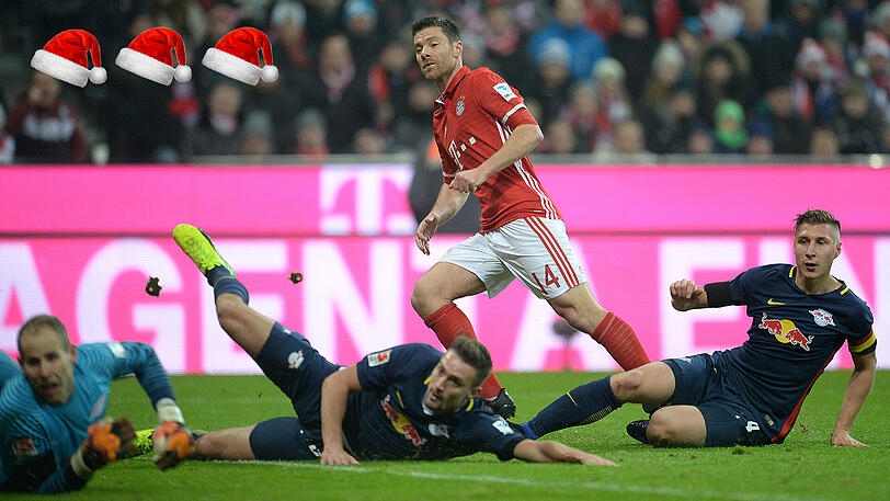 Xabi Alonso - drei Mützen: Der letzte Eindruck bleibt &ndash; Alonsos herausragende Leistung gegen Leipzig. Kann es immer noch auf Topniveau, muss es aber öfter zeigen als in der Hinrunde.