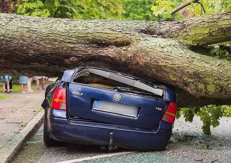 Die Bilder vom Unwetter-Chaos in Norddeutschland.