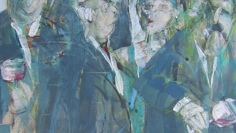 Ein Werk von Rosemarie Zacher. Ein Werk von Rosemarie Zacher.