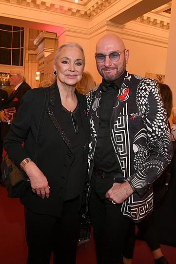 Anja Hauptmann mit Ralph Morgenstern