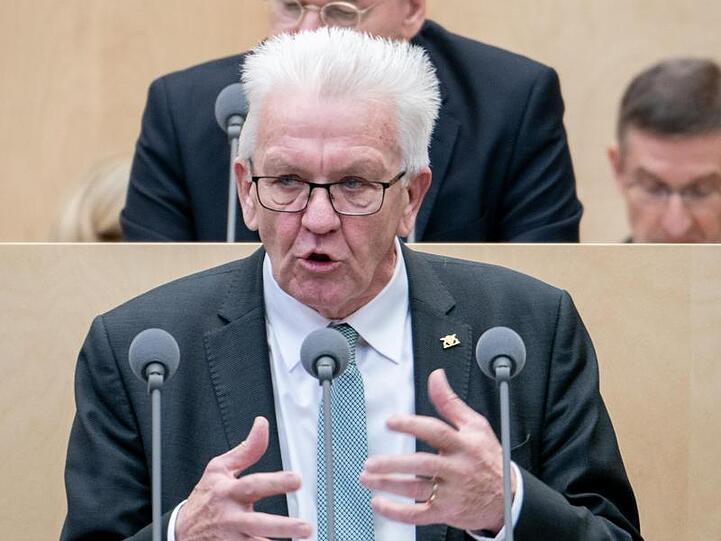 Baden-Württembergs Regierungschef Winfried Kretschmann: "Wir wollen keine Verzwergung der Länder."