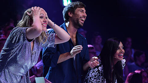 Ruth Moschner, Max Giesinger und Collien Ulmen-Fernandes fiebern dem Finale entgegen
