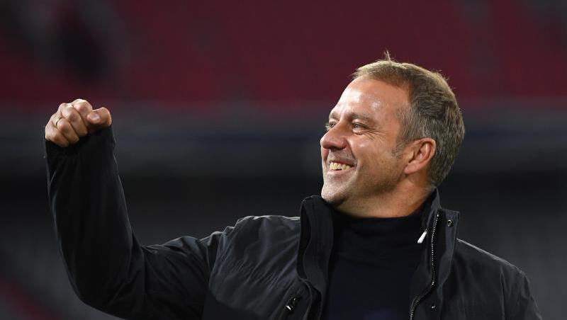 Trainer des FC Bayern: Hansi Flick.