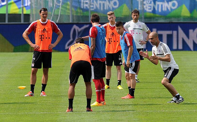 Die Vorbereitungen für eine erfolgreiche Saison laufen auf Hochtouren. Die Bilder vom dritten Tag des Trainingslager der Bayern am Gardasee.
