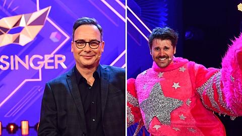 Matthias Opdenhövel (l.) muss beim "The Masked Singer"-Auftakt passen, Thore Schölermann ersetzt ihn.