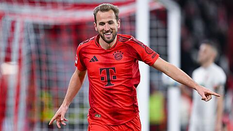 Harry Kane traf auch im 50. Bundesliga-Spiel.