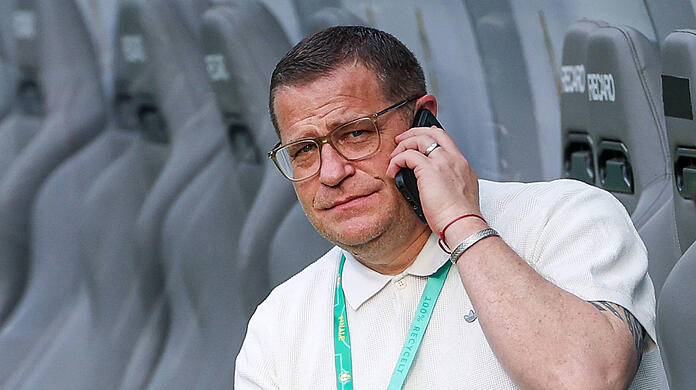 Auf ihn kommen knifflige Verhandlungen zu: Sportvorstand Max Eberl. Auf ihn kommen knifflige Verhandlungen zu: Sportvorstand Max Eberl.