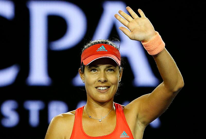 Ana Ivanovic aus Serbien.