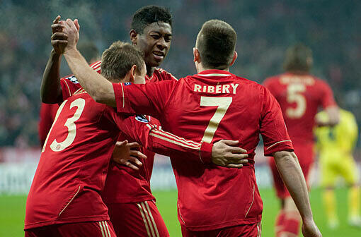 Nach dem 3:1-Heimsieg im Champions League-Gruppenspiel gegen Villarreal: Die Einzelkritik der Bayern-Stars.
