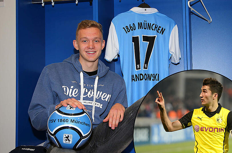 Zwei Buden schon bei den Löwen? Nuri Sahin gratulierte seinem Ex-Kollegen Jannik Bandowski zu seinem Ausgleichstreffer gegen den FC Ingolstadt.
