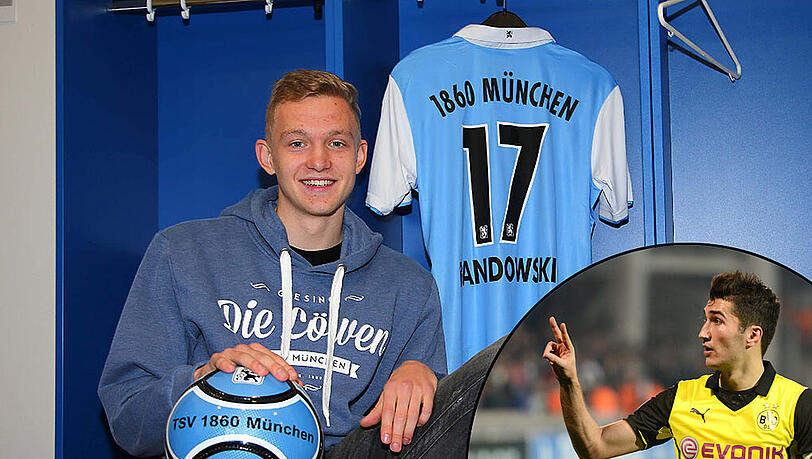Zwei Buden schon bei den Löwen? Nuri Sahin gratulierte seinem Ex-Kollegen Jannik Bandowski zu seinem Ausgleichstreffer gegen den FC Ingolstadt. Zwei Buden schon bei den Löwen? Nuri Sahin gratulierte seinem Ex-Kollegen Jannik Bandowski zu seinem Ausgleichstreffer gegen den FC Ingolstadt.