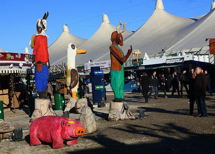 Kunst, Kultur und Bio: Die Bilder vom diesjährigen Tollwood Winterfestival auf der Theresienwiese.